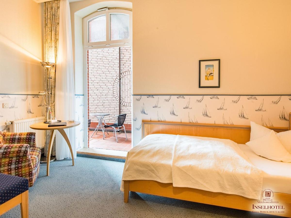 Inselhotel Vierjahreszeiten บอร์คุม ภายนอก รูปภาพ