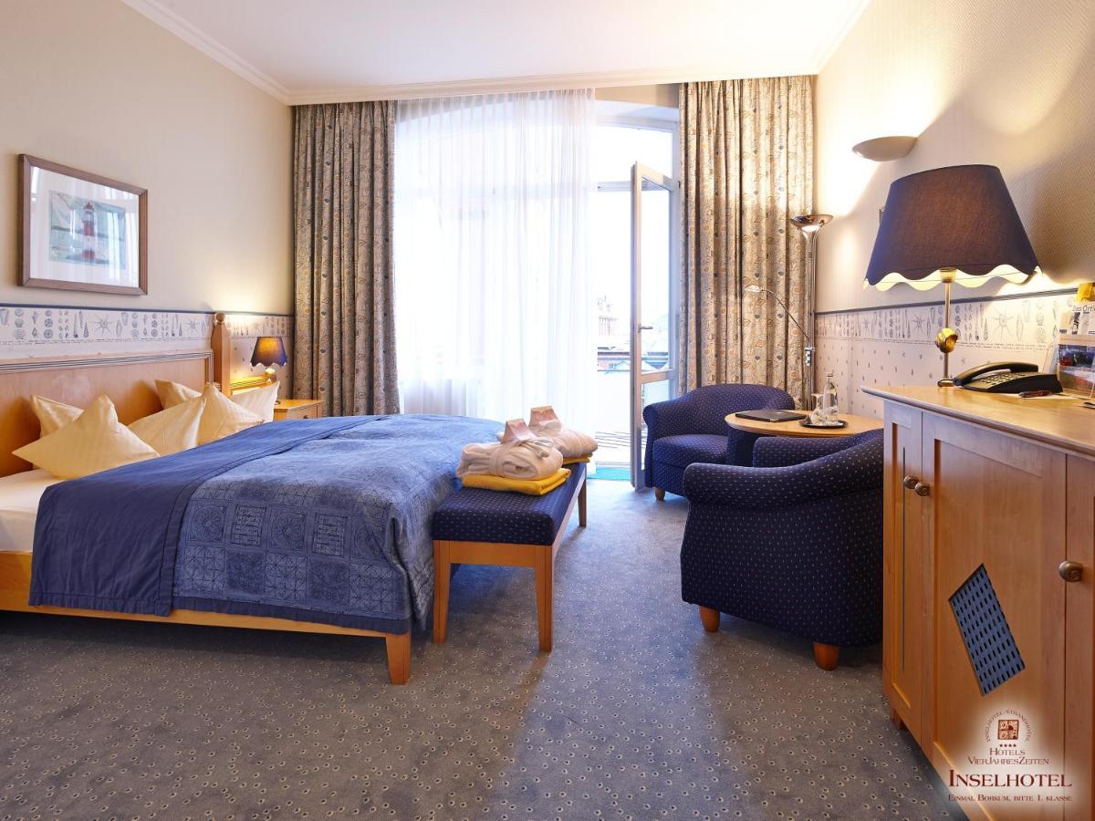 Inselhotel Vierjahreszeiten บอร์คุม ภายนอก รูปภาพ
