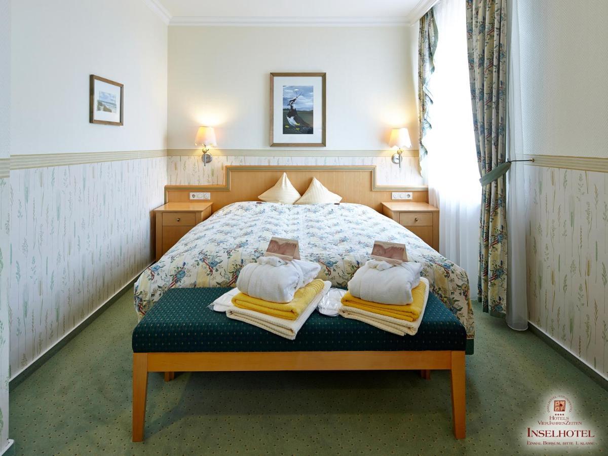 Inselhotel Vierjahreszeiten บอร์คุม ภายนอก รูปภาพ