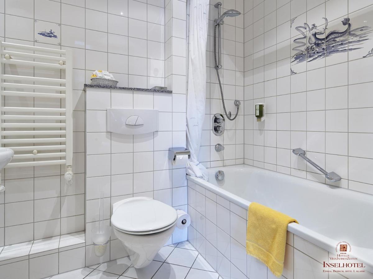 Inselhotel Vierjahreszeiten บอร์คุม ภายนอก รูปภาพ