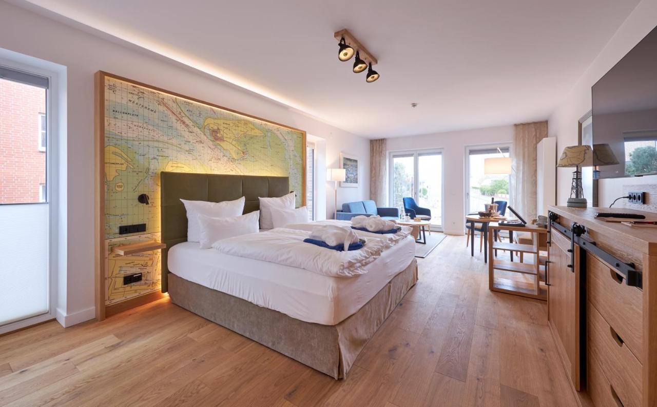 Inselhotel Vierjahreszeiten บอร์คุม ภายนอก รูปภาพ