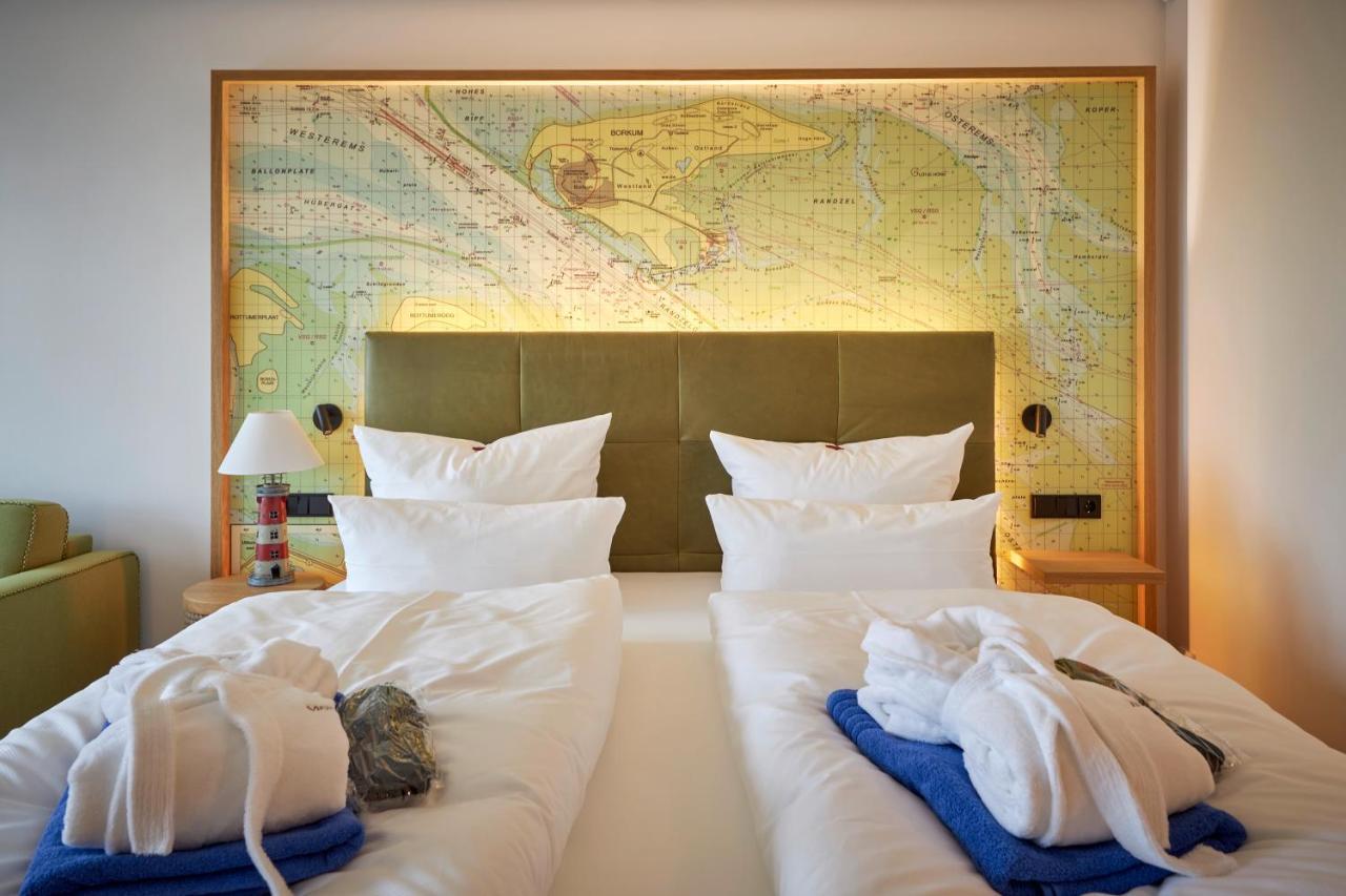 Inselhotel Vierjahreszeiten บอร์คุม ภายนอก รูปภาพ