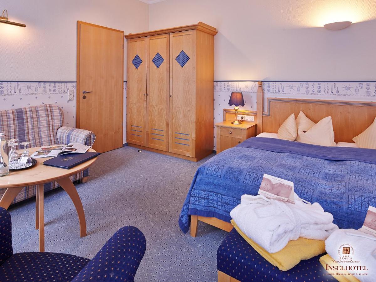 Inselhotel Vierjahreszeiten บอร์คุม ภายนอก รูปภาพ