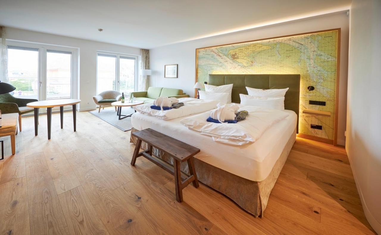Inselhotel Vierjahreszeiten บอร์คุม ภายนอก รูปภาพ