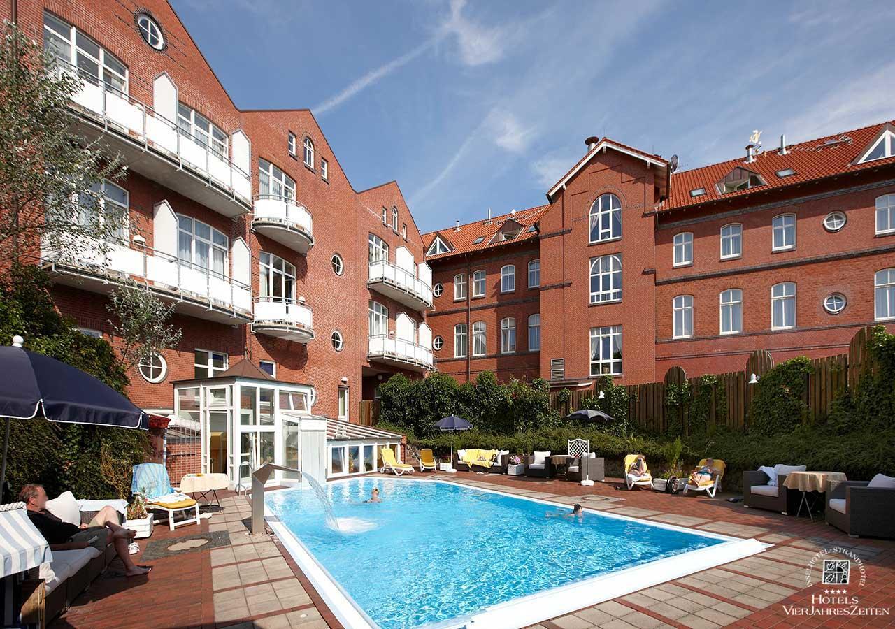 Inselhotel Vierjahreszeiten บอร์คุม ภายนอก รูปภาพ
