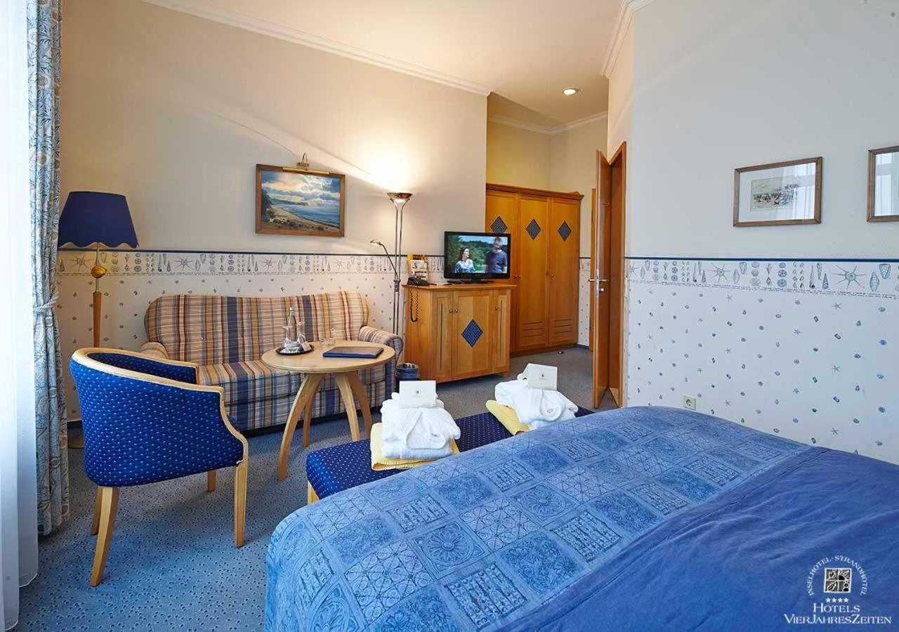 Inselhotel Vierjahreszeiten บอร์คุม ภายนอก รูปภาพ