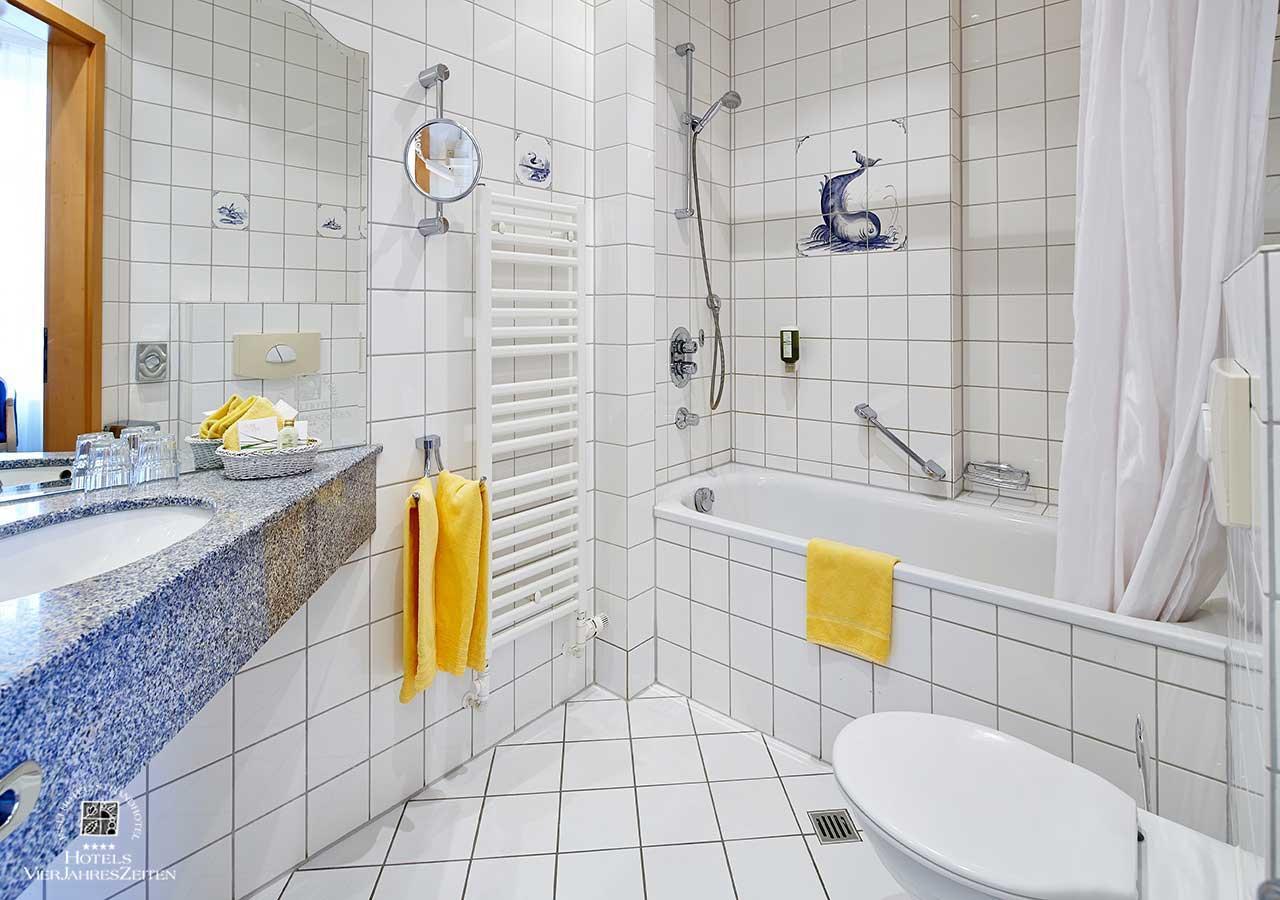 Inselhotel Vierjahreszeiten บอร์คุม ภายนอก รูปภาพ